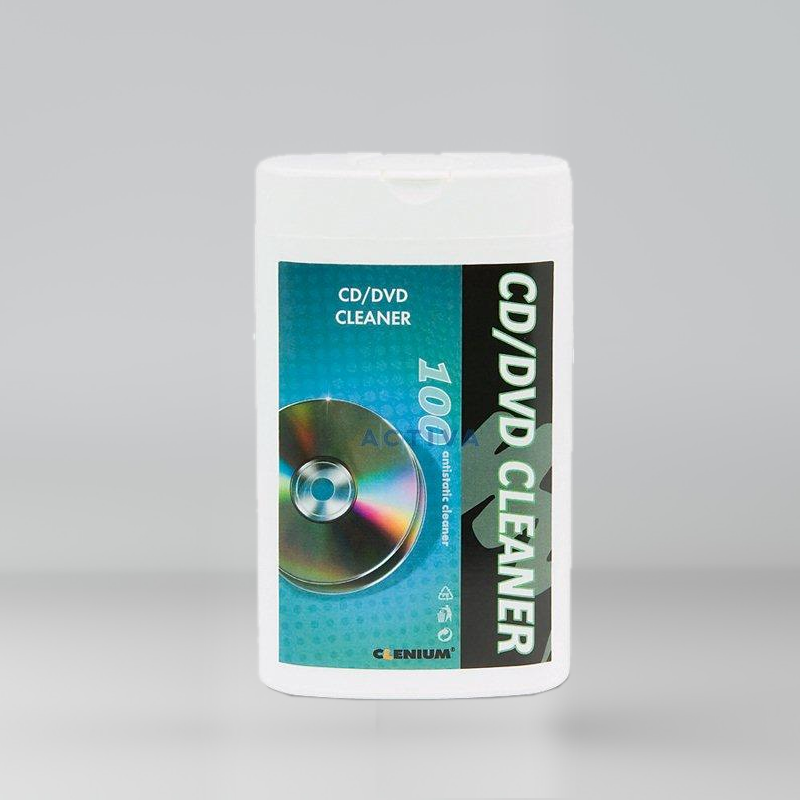 Vlhké utěrky na CD/DVD Vlhké utěrky na CD/DVD